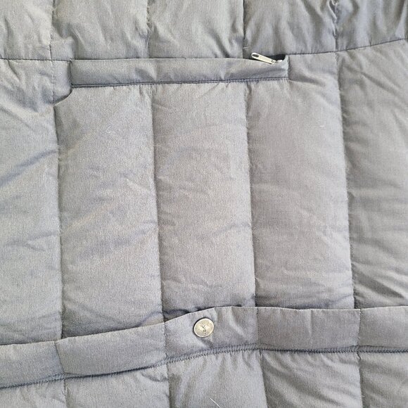 yeti Germany Puffer Down Long Jacket Gray Men's size XL - Picture 9 of 12